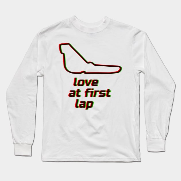 Love at first lap - Monza. Racing & Sim Racing - Motorsport Collection. Long Sleeve T-Shirt by rimau